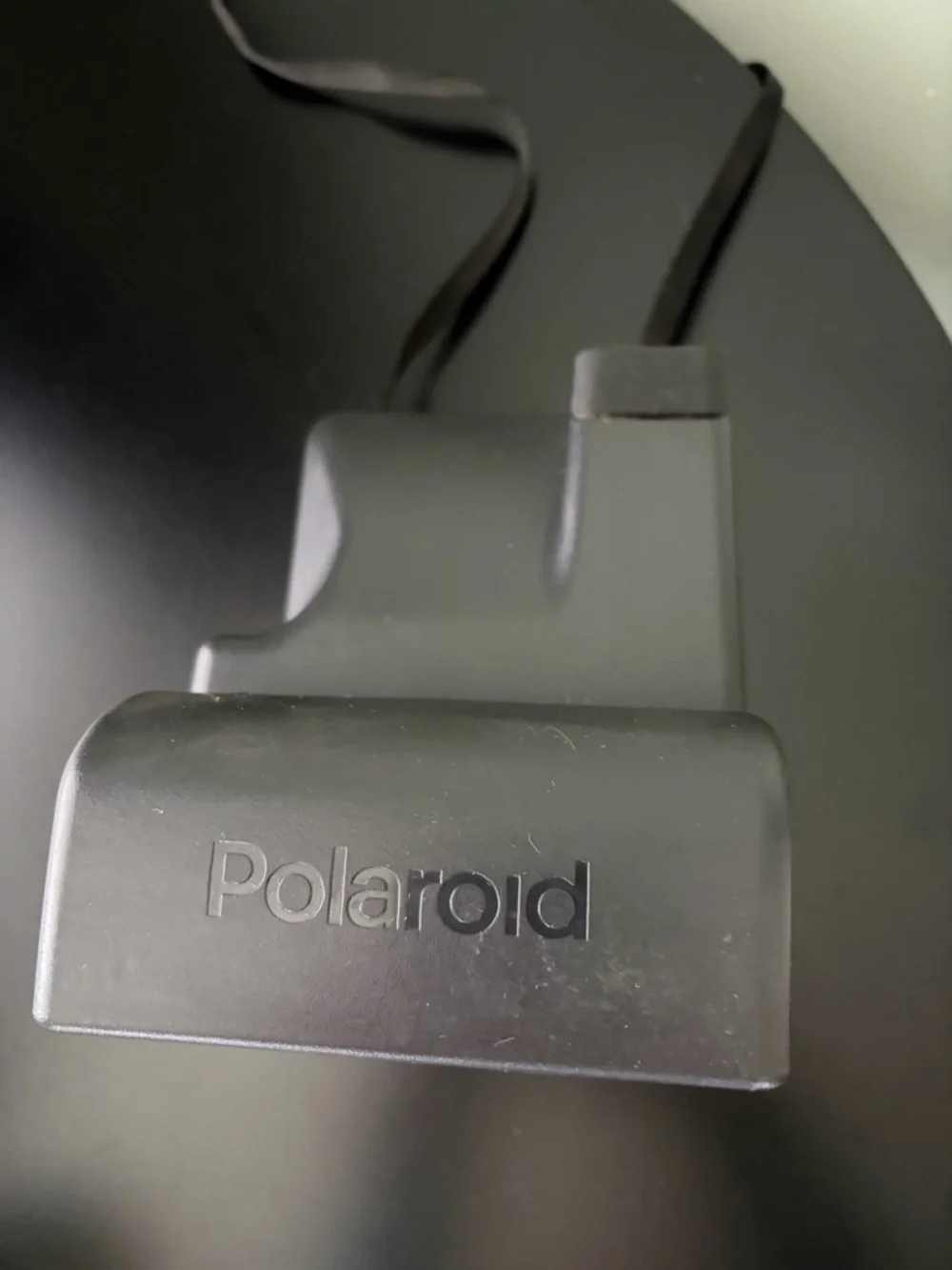 Vintage Polaroid One Step 600 Instant Film Camera Black with Strap - Used